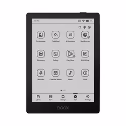 Onyx BOOX Go 6 Black, 15.2 cm (6"), E Ink Carta, 1448 x 1072 pixels, CBR, CBZ, CHM, DOC, DOCX, DjVu, EPUB, FB2, FB2.ZIP, HTML ...