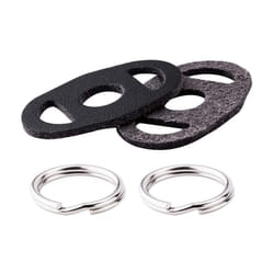 JJC NS-OA1 Neck Strap Accessory - Camera Strap Round Leather Lug Ring Cover Set for Fujifilm X70, X-E2S and other Cameras with Similar Round Eyelets