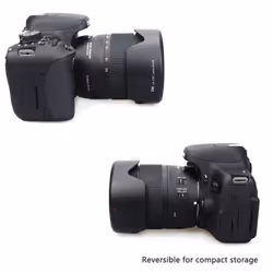 JJC EW-73D Bayonet Lens Hood Shade for Canon EF-S 18-135mm f/3.5-5.6 is USM Lens on Canon EOS 90D 80D 77D 60D for Canon RF 24-105mm F4-7.1 i