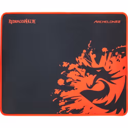 REDRAGON ARCHELON M, Black, Red, Image, Rubber, Silk, Gaming mouse pad