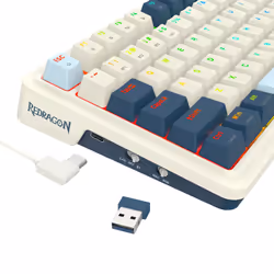 REDRAGON K686WB-RGB-PRO & EISA keyboard USB White