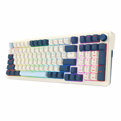 REDRAGON K686WB-RGB-PRO & EISA keyboard USB White - Additional view 6