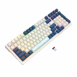 REDRAGON K686WB-RGB-PRO & EISA keyboard USB White - Additional view 7