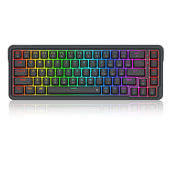 REDRAGON K709-RGB Nova keyboard USB + RF Wireless + Bluetooth Black