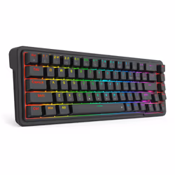 REDRAGON K709-RGB Nova keyboard USB + RF Wireless + Bluetooth Black