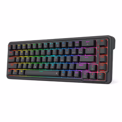 REDRAGON K709-RGB Nova keyboard USB + RF Wireless + Bluetooth Black