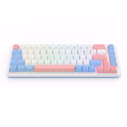 REDRAGON K709WBP-RGB-PRO NOVA keyboard USB + RF Wireless + Bluetooth White