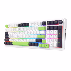 REDRAGON K686WBG-RGB-MAX Eisa Max keyboard USB + RF Wireless + Bluetooth White