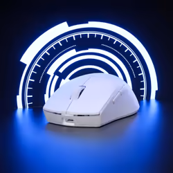 REDRAGON M918W & K1NG PRO MAX & Biały mouse RF Wireless + Bluetooth + USB Type-C