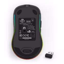 REDRAGON M694-RGB HANA, RF Wireless + Bluetooth + USB Type-C, Black