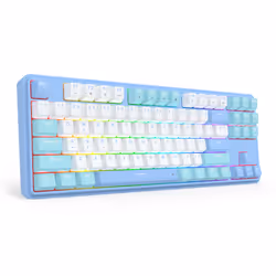 REDRAGON K707WBB-RGB StarBlade keyboard USB + RF Wireless + Bluetooth White