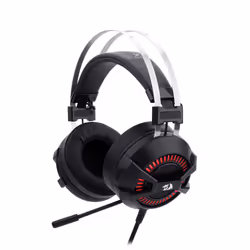REDRAGON H801, Wired, Gaming, 20 - 20000 Hz, Headset, Black, Red