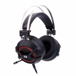 REDRAGON H801 headphones/headset Wired Head-band Gaming Black, Red