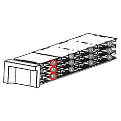 Overland-Tandberg O-T NEOs T24/T48 left-side magazine with triple mail slot