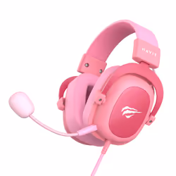 Havit H2002d - gaming headphones, pink