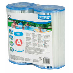Intex Type A Replacement Filter Pump Cartridge (1/2/3/6) - 2 x Filter Cartridges