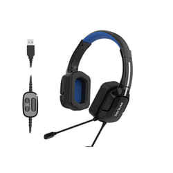 Philips 4000 series TAGH401BL/00 headphones/headset Wired Head-band Gaming USB Type-A Black