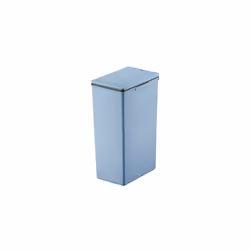 - Morandi Kitchen Bin - Plastic Touch Recycling Bin - Perfect for Kitchen & Home, Titanium Blue, 30 Litre