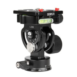 Sirui L-20S tripod head Black Aluminium 3/8" Panoramic