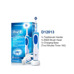 Oral B Electric Toothbrush VITALITY Braun D12 D12S - Blue D12013