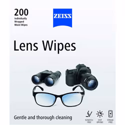 ZEISS Lens Wipes - Pack of 200