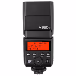 Godox V350N, 1.7 s, 16 channels, 290 g, Compact flash