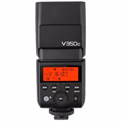 Godox V350C, 1.7 s, 16 channels, 290 g, Compact flash