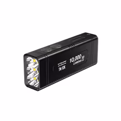 Nitecore TM10K, Hand flashlight, Black, LED, 6 lamp(s), 10000 lm, 20000 cd