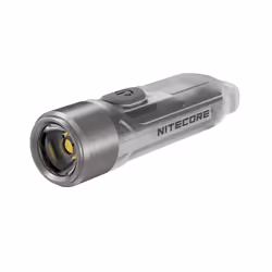 Nitecore TIKI, Hand flashlight, Grey, Polycarbonate (PC), Buttons, Touch, 1 m, IP66