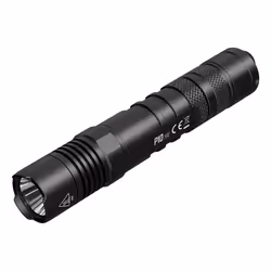 Nitecore P10 V2, Tactical flashlight, Black, Aluminium, Buttons, 1 m, 2 m
