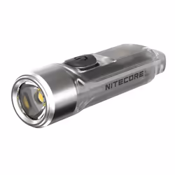 Nitecore TIKI GITD BLUE Grey Keychain flashlight LED