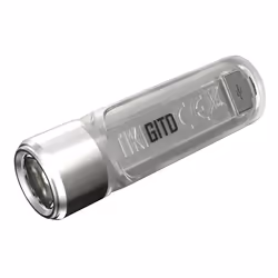 Nitecore TIKI GITD BLUE Grey Keychain flashlight LED
