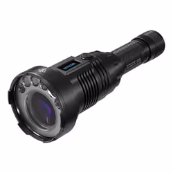 Nitecore P35i, Hand flashlight, Black, Aluminium, Buttons, 1 m, 2 m