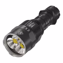 Nitecore TM9K PRO, Hand flashlight, Black, Aluminium, Buttons, IP68, 3 lamp(s)