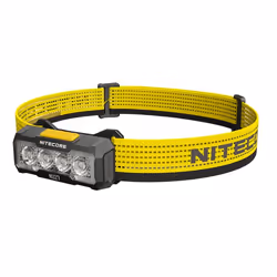 Nitecore NU27, Headband flashlight, Black, Yellow, Polycarbonate (PC), 1 m, IP66, LED