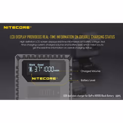 Nitecore UGP5 battery charger Digital camera battery DC
