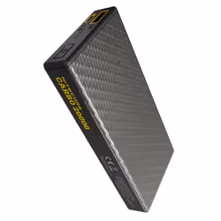 Nitecore CARBO 20000, 20000 mAh, Lithium-Ion (Li-Ion), Power Delivery, 3.85 V, 38 W, Grey