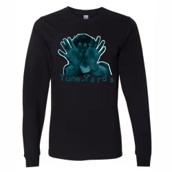 Tune-Yards Black Hands L-S T-shirt S - S