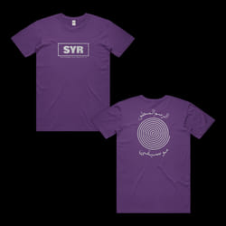 Sonic Youth SYR [PURPLE] T-shirt S - M