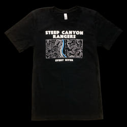 Steep Canyon Rangers Every River [BLACK] T-shirt S - S