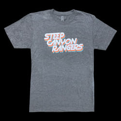 Steep Canyon Rangers Retro Logo [GREY] T-shirt S - M