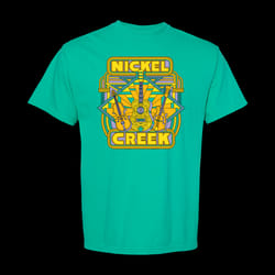 Nickel Creek Instrument T-shirtï¼whiteï¼ S - XL