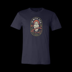 I'M WITH HER Owl T-shirt S - M