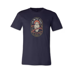 I'M WITH HER Owl T-shirt S - XL