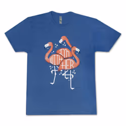 I'M WITH HER Flamingo T-Shirt S - M