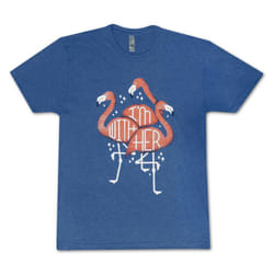 I'M WITH HER Flamingo T-Shirt S - M