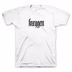 Foxygen Black Logo Tee S - L