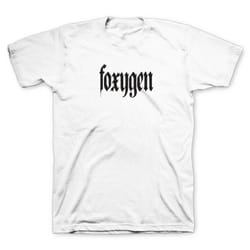 Foxygen Black Logo Tee S - XL