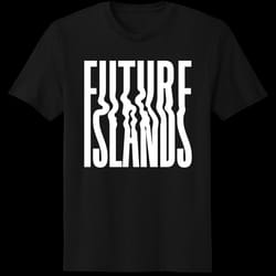 Future Islands Logo (Black) T-shirt S - XXXL