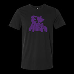 Ex Hex Logo on Black T-shirt S - S